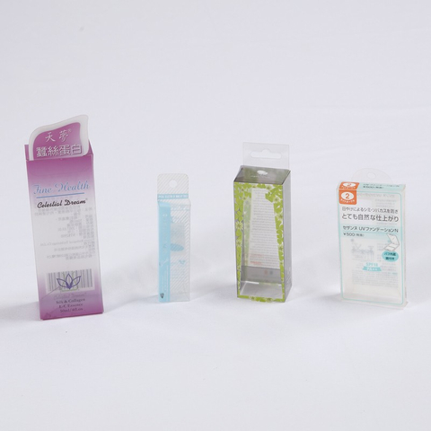 PVC / PET / PP 化妝品塑膠透明盒 系列