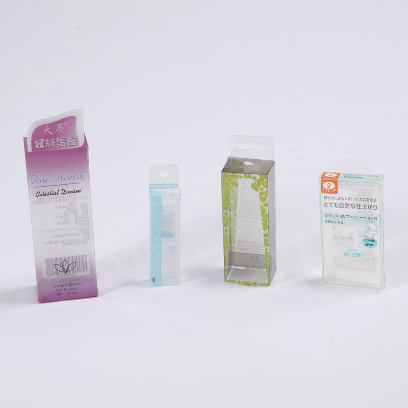 PVC / PET / PP 化妝品塑膠透明盒 系列